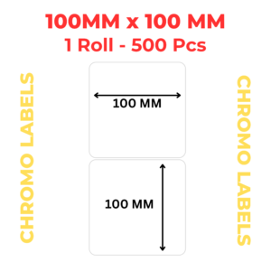 Barcode Label Roll 100mm x 100mm