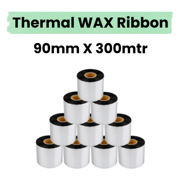 Thermal Printer Ribbon 90mm x 300mtr